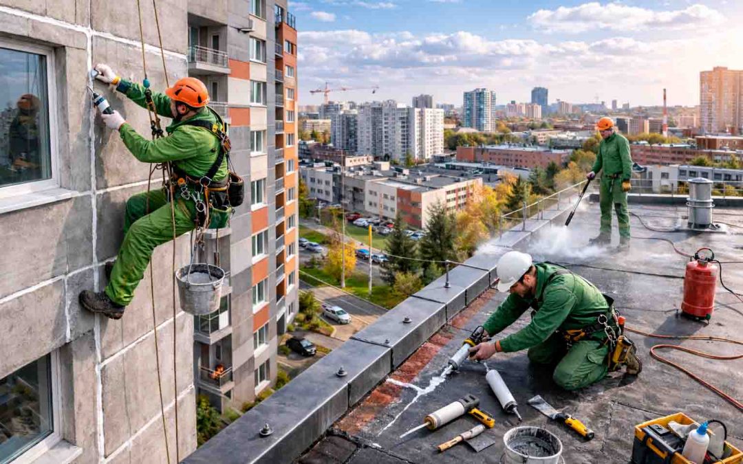 Нюансы герметизации зданий в Екатеринбурге — что важно учесть