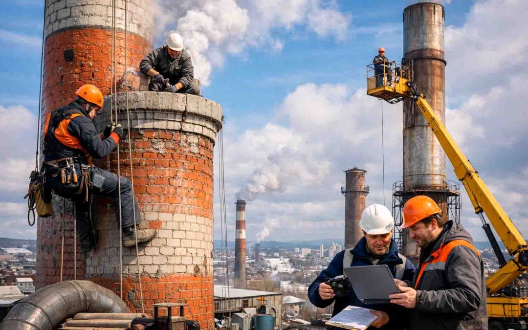 Нюансы обслуживания и ремонта дымовых труб в Екатеринбурге