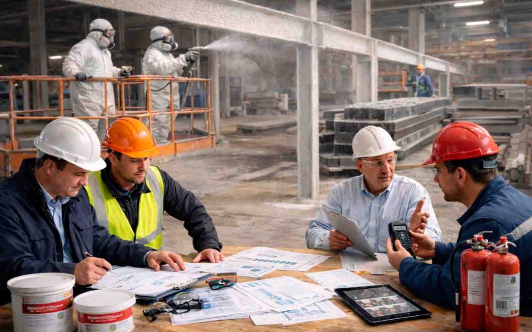 Как выбрать подрядчика по огнезащите конструкций