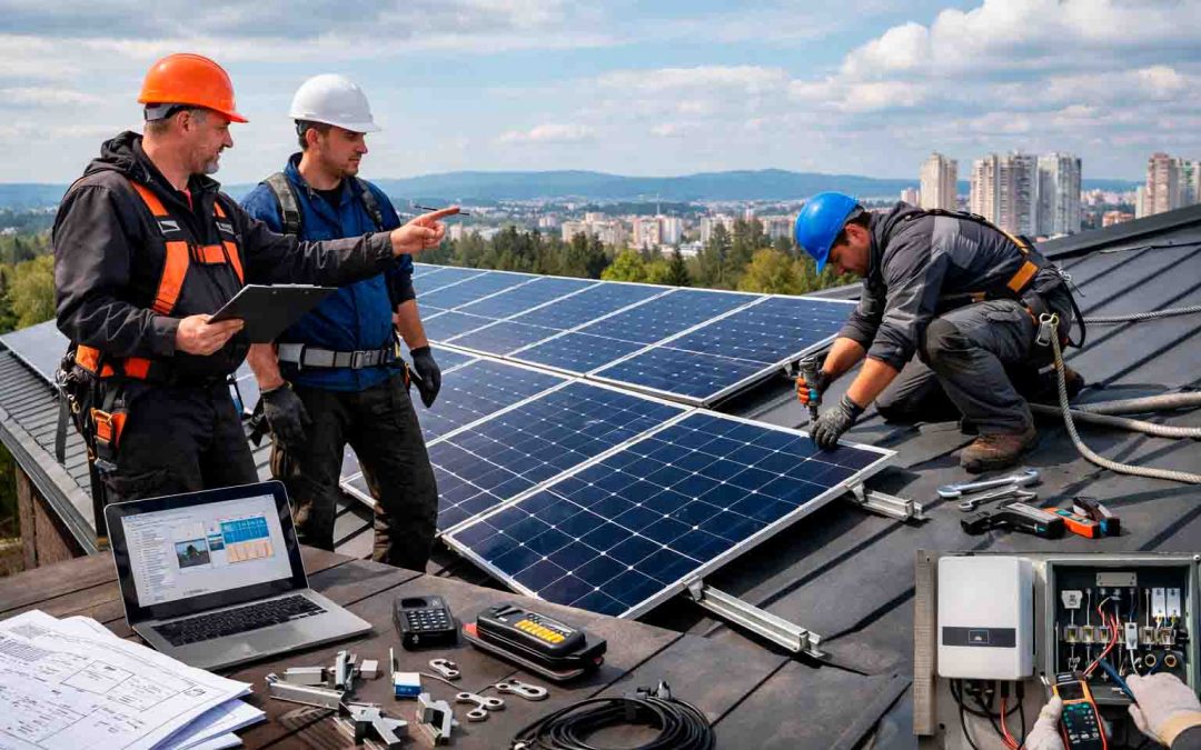 Как выбрать подрядчика для монтажа солнечных панелей