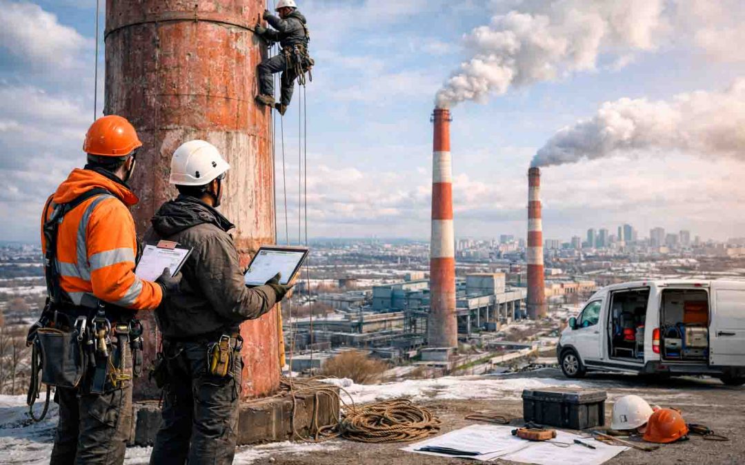 Как выбрать исполнителя для обслуживания дымовых труб