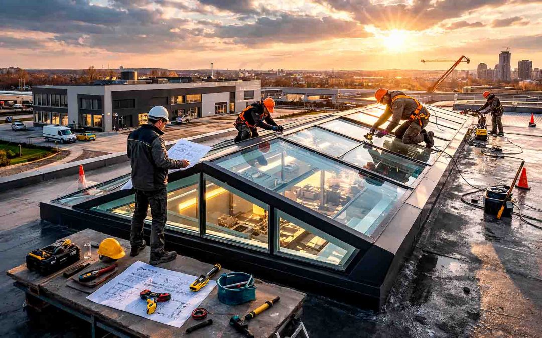 Как выбрать подрядчика для зенитных фонарей