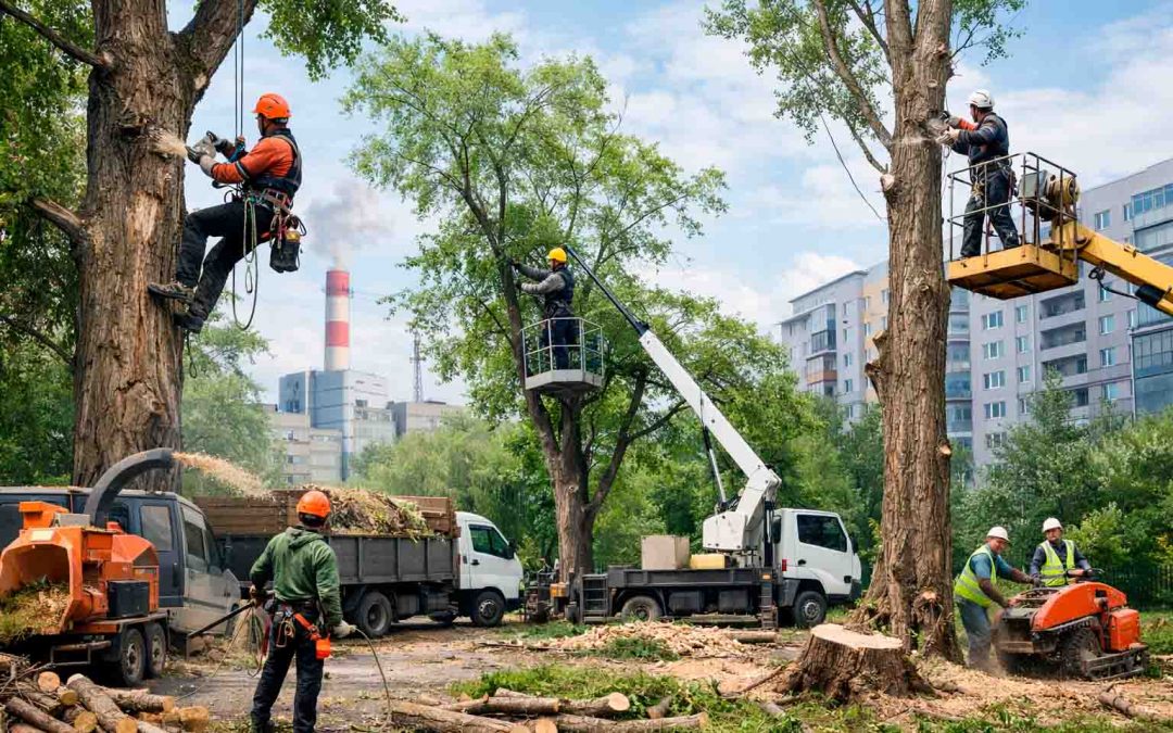 Арбористика в Екатеринбурге — уход и удаление деревьев