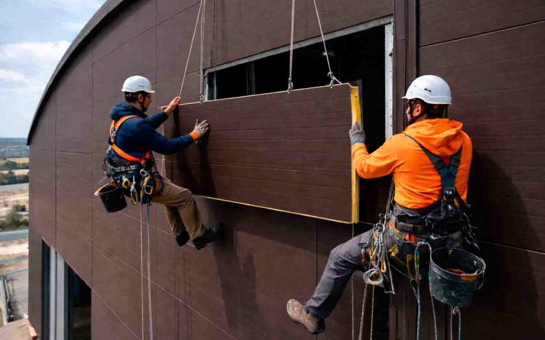 Монтаж сэндвич панелей в Екатеринбурге под ключ