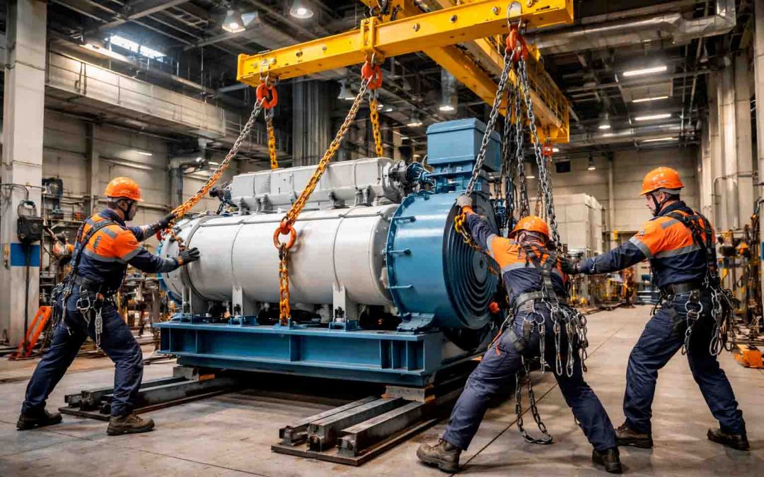 Такелажные работы в Екатеринбурге — подъем и перемещение грузов