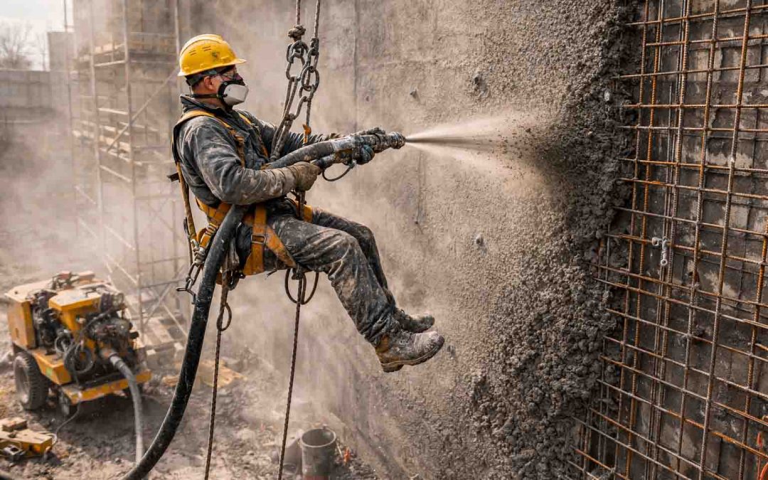 Торкретирование в Екатеринбурге — работы по бетону и фасадам