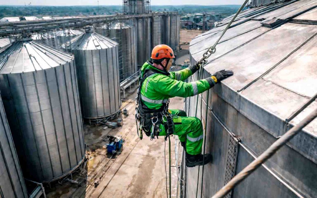 Работы на элеваторе в Екатеринбурге — монтаж и обслуживание